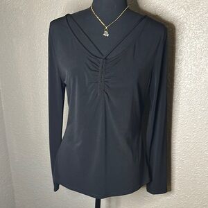 NWOT THE GENERAL GOOD Ruched Blouse‎ with Long Sleeves